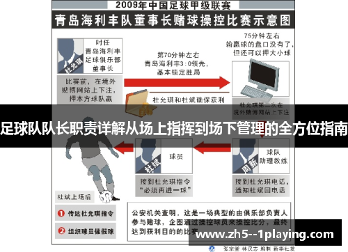 足球队队长职责详解从场上指挥到场下管理的全方位指南